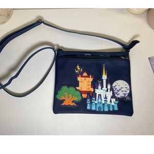 Disney Parks Disney World Crossbody Park Icons Bag